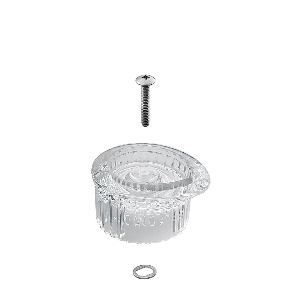 Moen - Traditional Handle Kit Without Cap for Single-Handle Posi-Temp Tub/Shower - Unfinished
