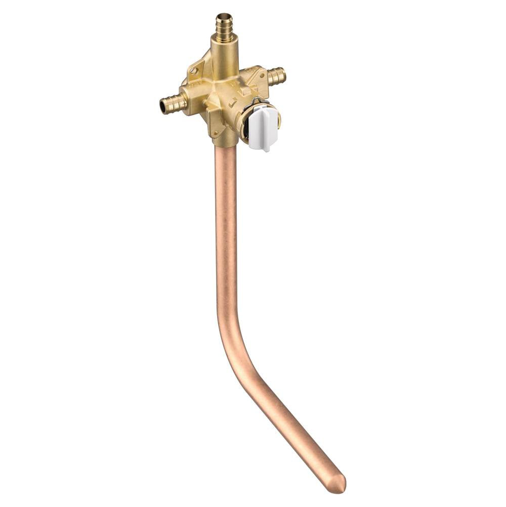 Moen - M-Pact Posi-Temp Pressure Balancing Valve with 1/2'' Crimp Ring PEX Connection - Unfinished