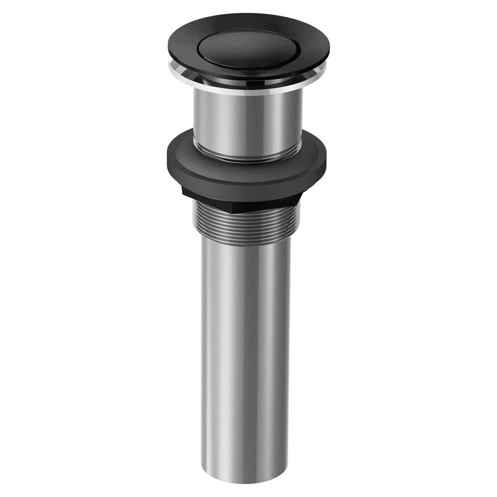 Moen - Bathroom Vessel Sink Pop-Up Drain Assembly, Matte Black - Matte Black