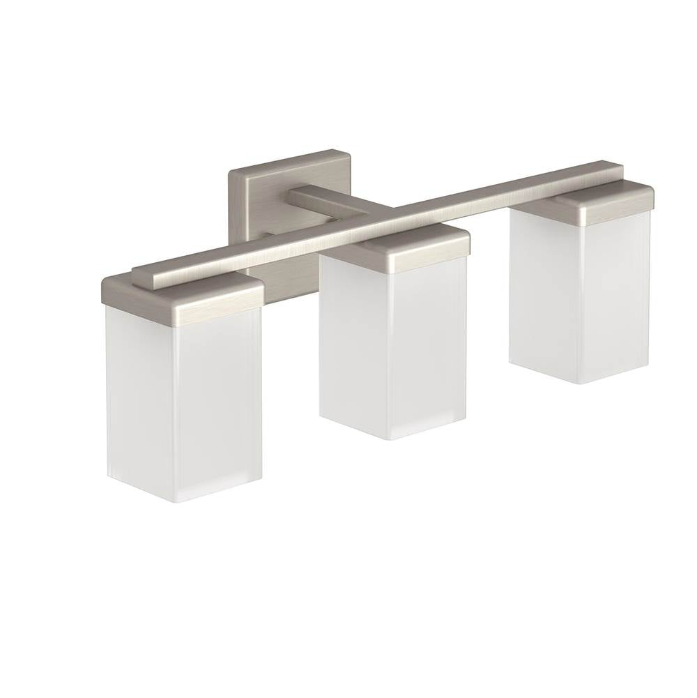 Moen - Brushed Nickel Three Globe Bath Light - Brushed Nickel