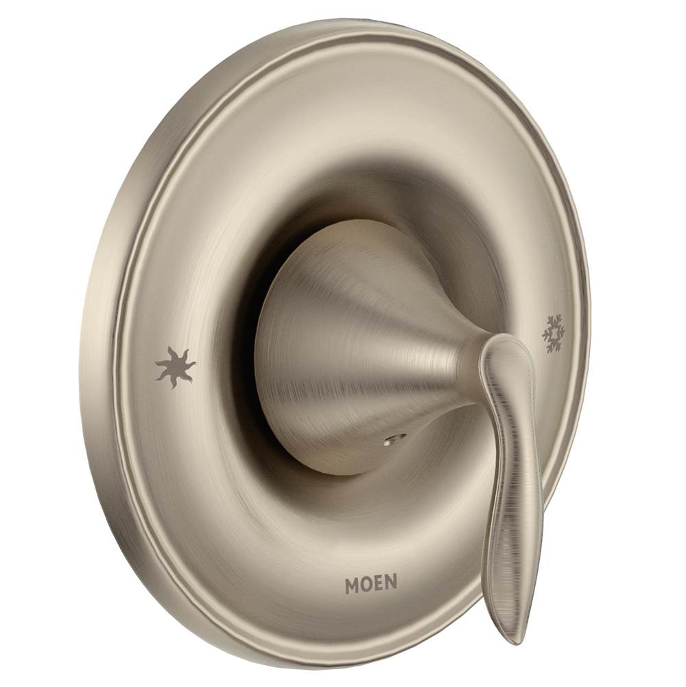 Moen - Eva Single-Handle Posi-Temp Valve Trim Kit in Brushed Nickel (Valve Sold Separately) - Brushed Nickel