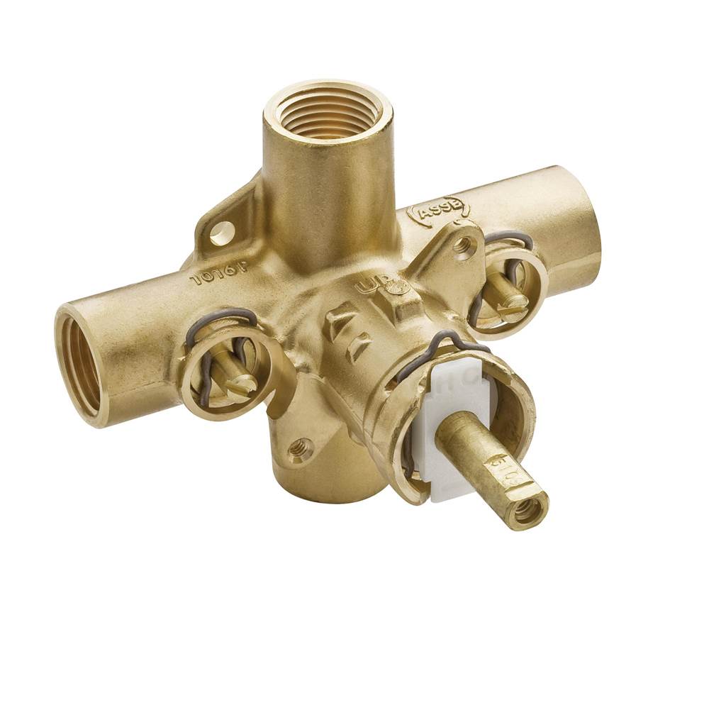 Moen - M-Pact Rough-In Pressure Balancing Cycling Valve With Stops - Unfinished