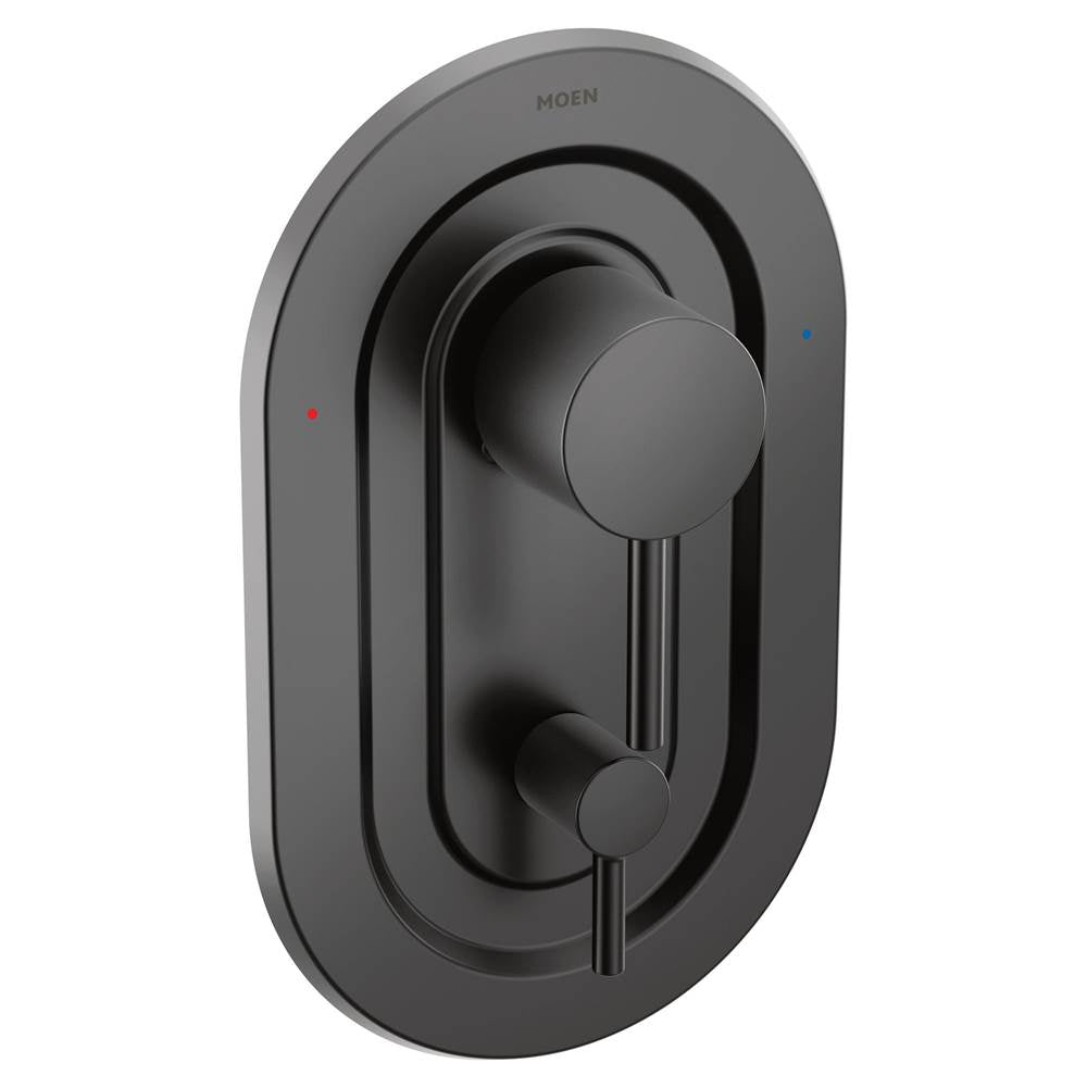 Moen - Align Posi-Temp with Built-in 3-Function Transfer Valve Trim Kit, Valve Required, Matte Black - Matte Black