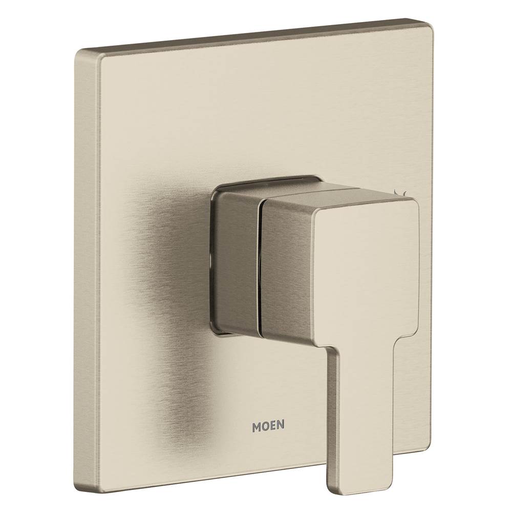 Moen - 90 Degree M-CORE 2-Series 1-Handle Shower Trim Kit in Brushed Nickel (Valve Sold Separately) - Brushed Nickel