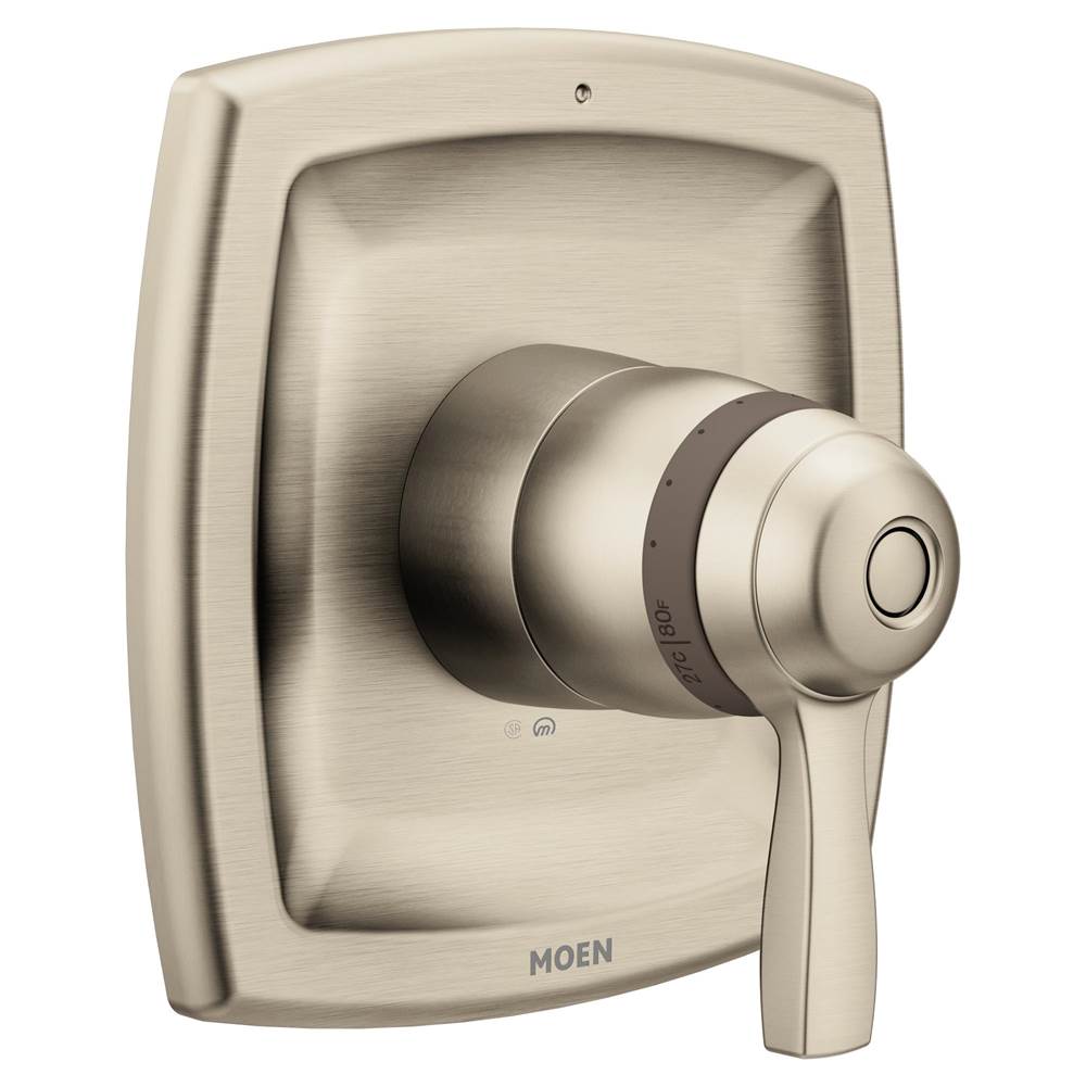 Moen - Voss ExactTemp Thermostatic Valve Trim Kit, Valve Required, Brushed Nickel - Brushed Nickel