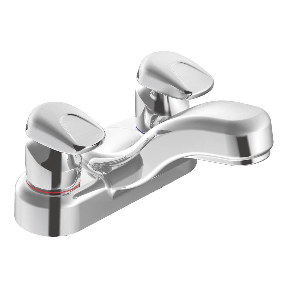 Moen - Chrome two-handle metering lavatory faucet - Chrome