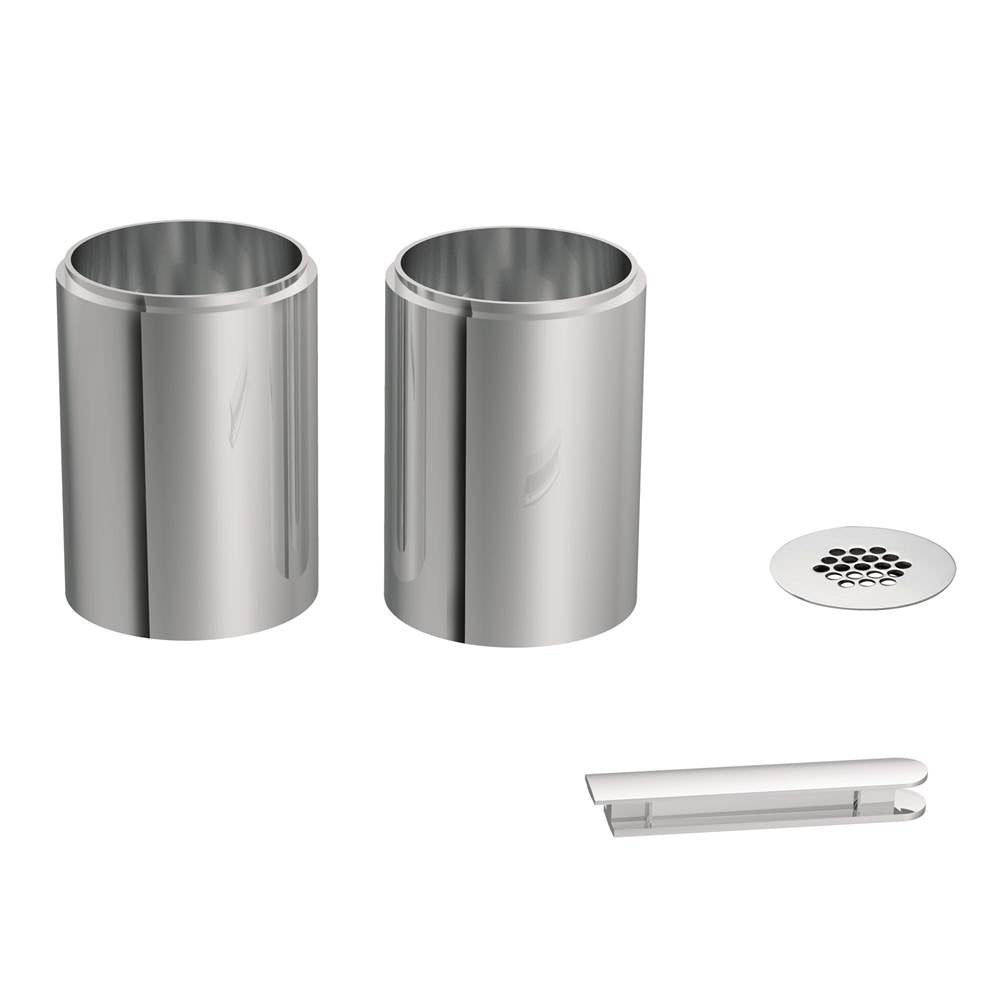 Moen - Icon Vessel Faucet Extension Kit, Chrome - Chrome
