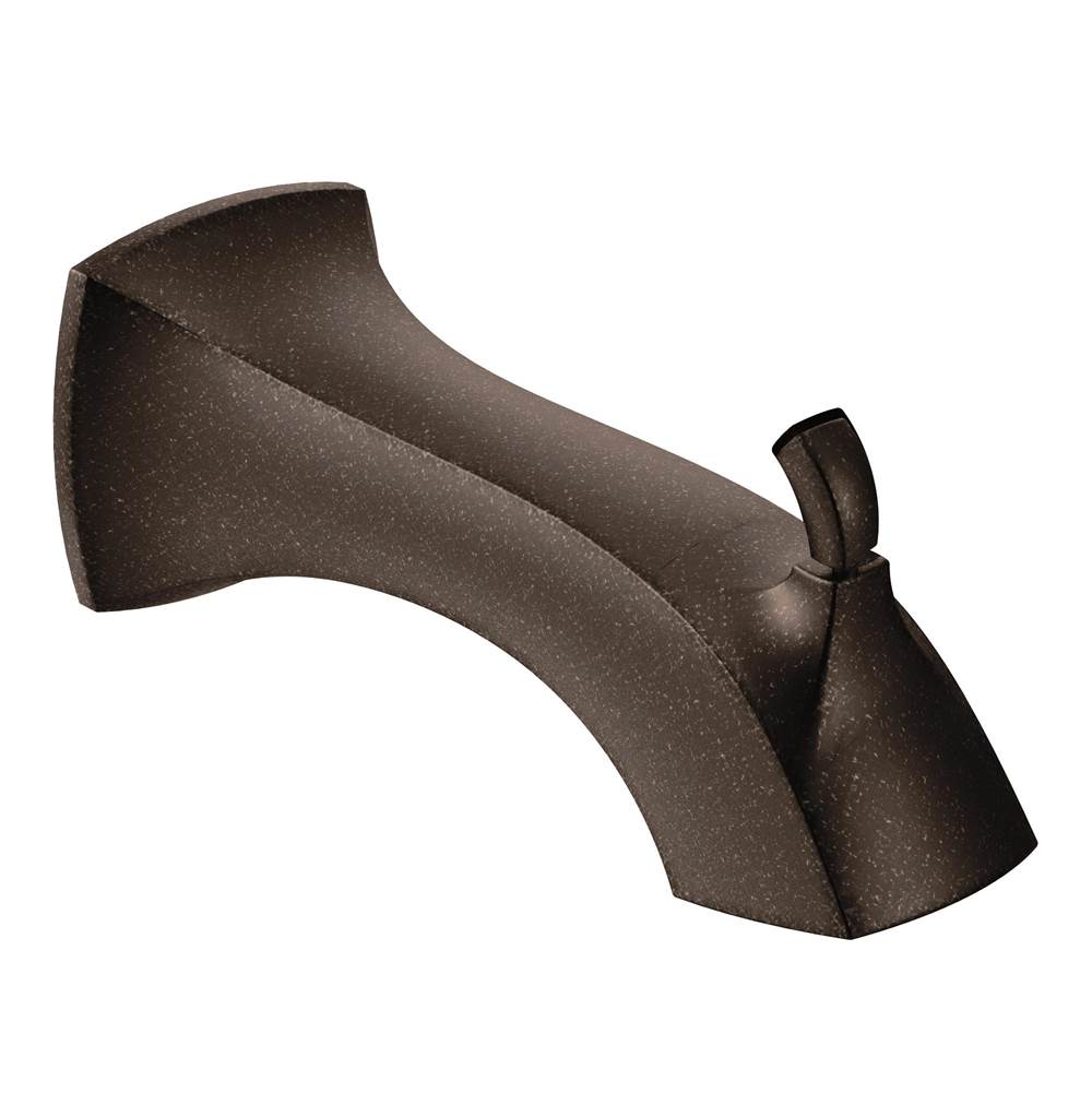 Moen - Voss 1/2-Inch Slip Fit Connection Diverter Tub Spout, Oil Rubbed Bronze - Oil Rubbed Bronze