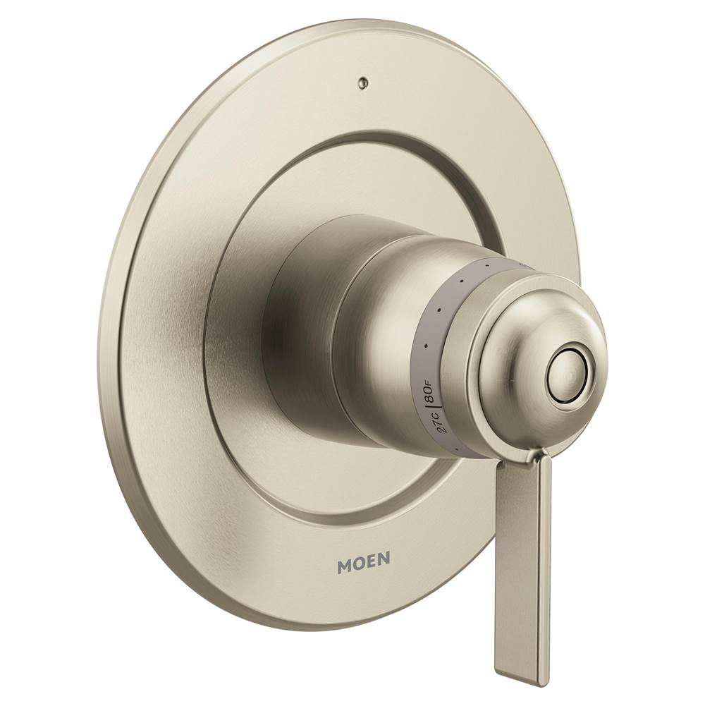Moen - Cia ExactTemp Thermostatic Valve Trim Kit in Brushed Nickel (Valve Sold Separately) - Brushed Nickel