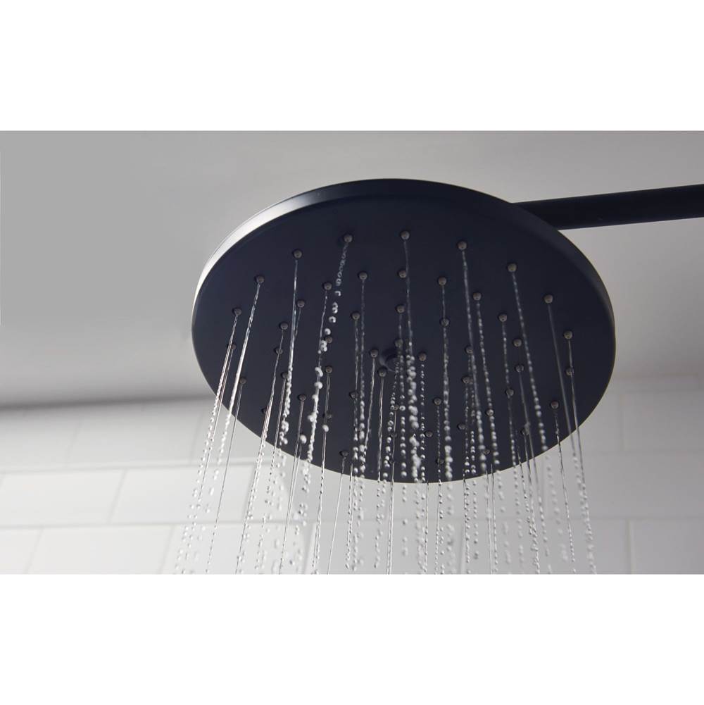 Waterhill 10-Inch Single Function Rainshower Showerhead with Immersion Rainshower Technology, Chrome