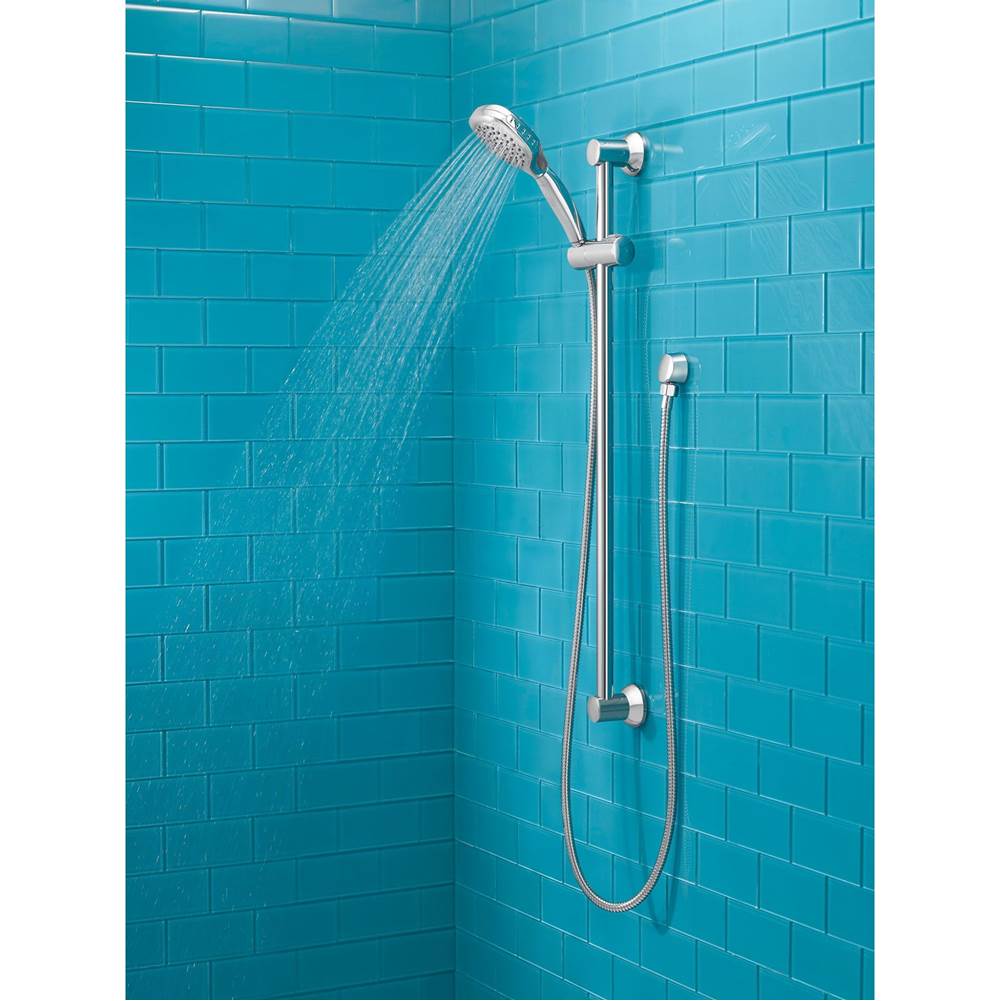 Twist Handheld Shower with Slide Bar, Chrome