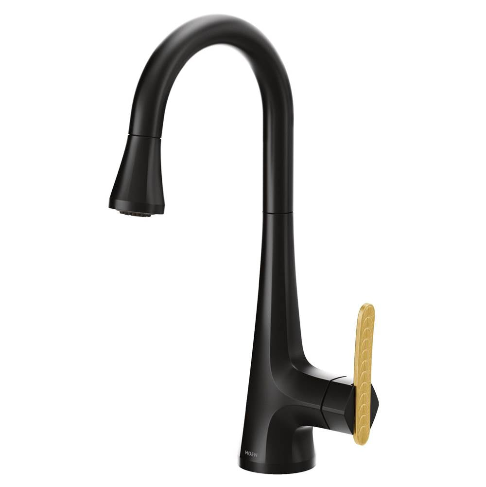 Sinema Single-Handle Pull-Down Sprayer Bar Faucet Featuring Reflex and 2-Handle Options in Chrome