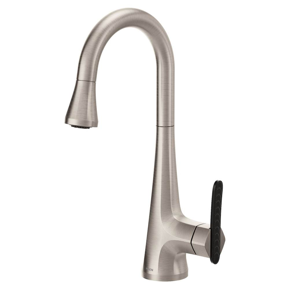 Sinema Single-Handle Pull-Down Sprayer Bar Faucet Featuring Reflex and 2-Handle Options in Chrome