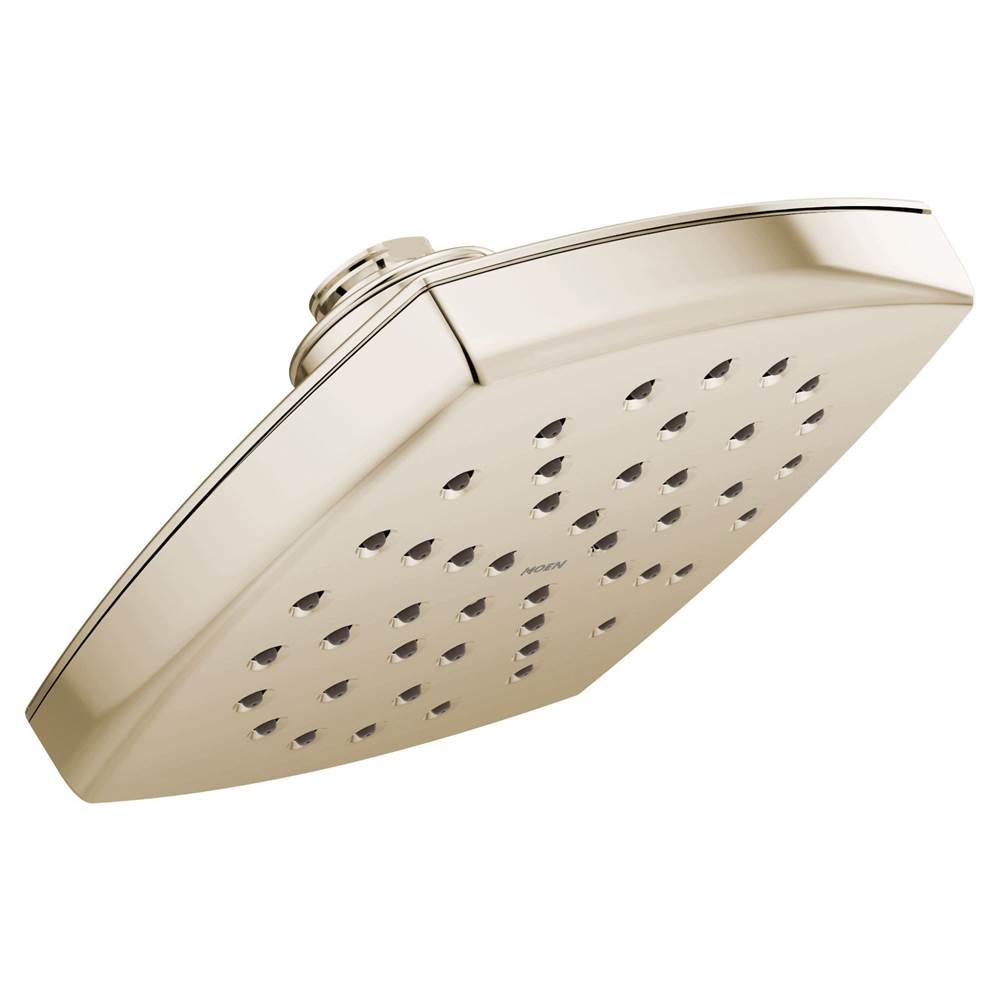 Voss 6'' Single-Function Eco-Performance Rainshower Showerhead with Immersion Technology, Chrome