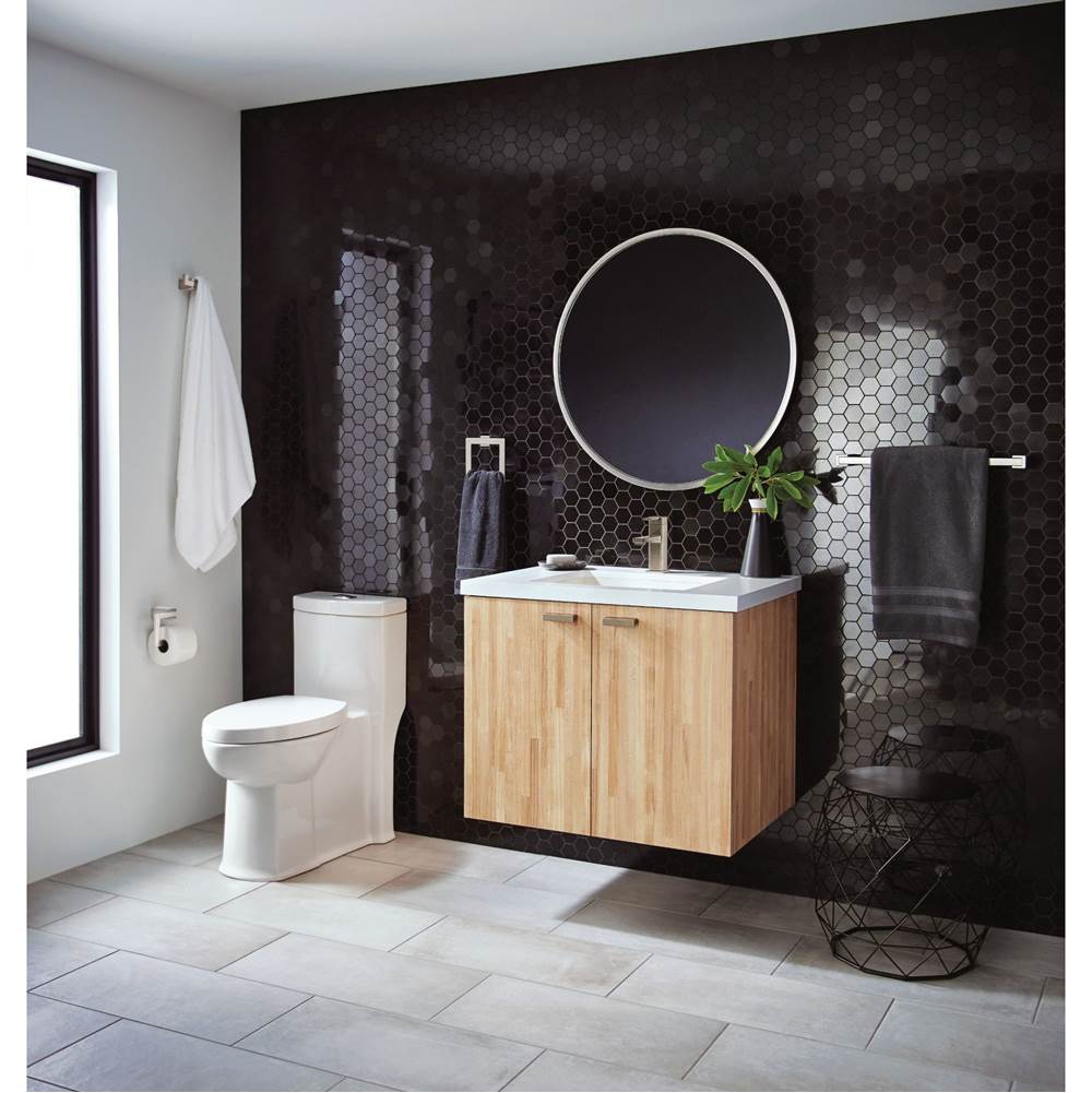 Brushed Nickel 18'' Towel Bar