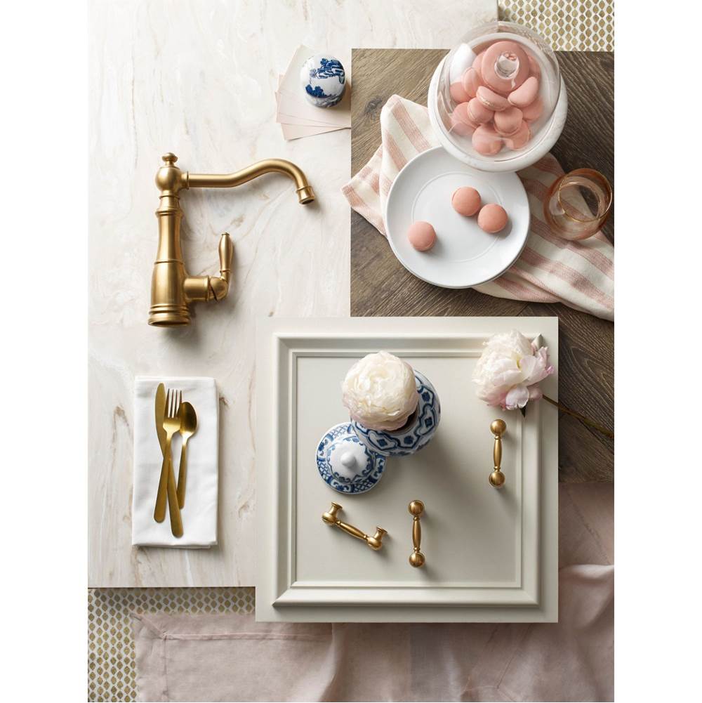 Brushed Gold Drawer Pull