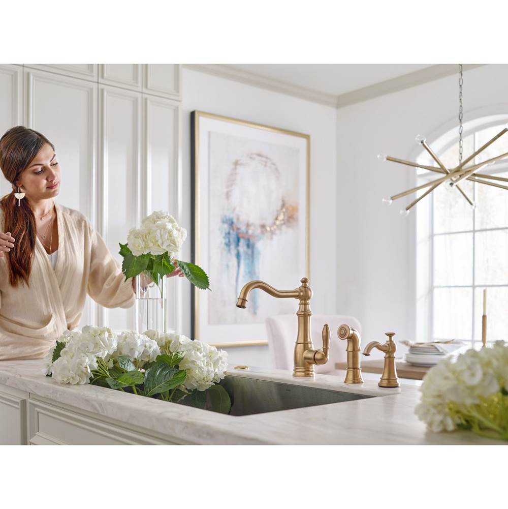 Sip Traditional Cold Water Kitchen Beverage Faucet with Optional Filtration System, Chrome