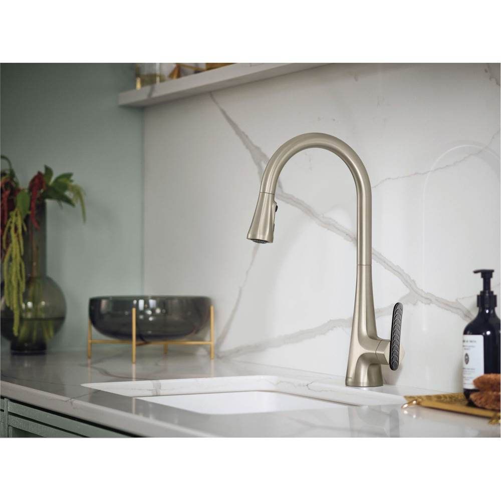 25-Inch Wide x 9.5-Inch Deep Dual Mount Granite Single Bowl Kitchen or Bar Sink, Black