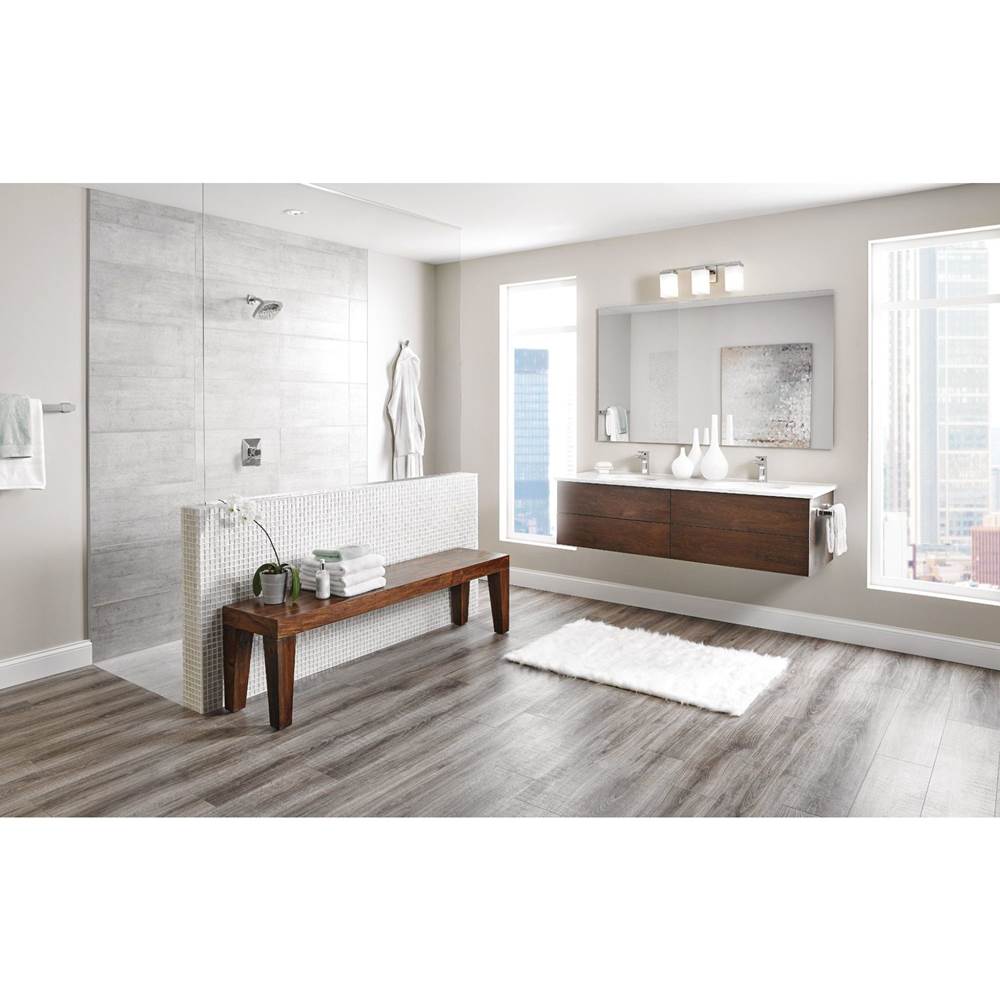 Via Single-Handle 1-Spray PosiTemp Tub and Shower Faucet Eco-Performance in Chrome (Valve Sold Separately)