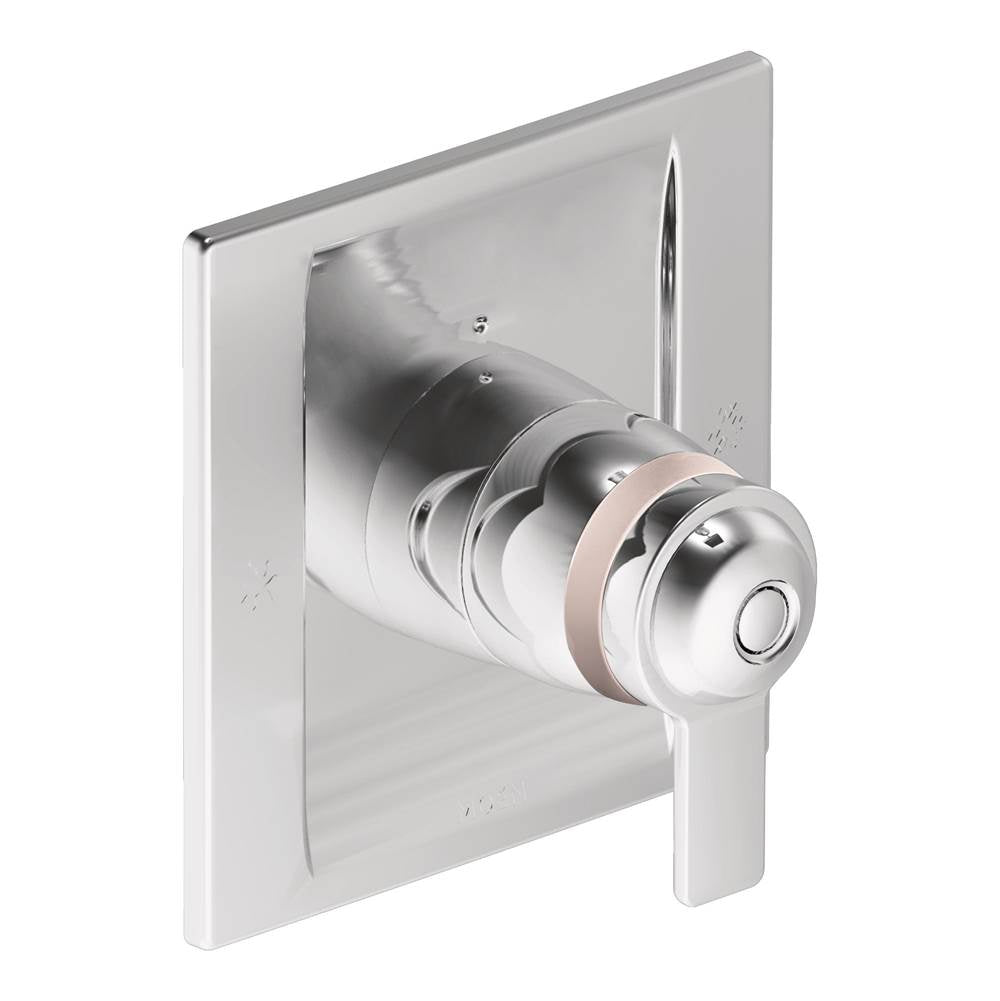 Moen - 90-Degree ExactTemp Valve Trim in Chrome (Valve Sold Separately) - Chrome
