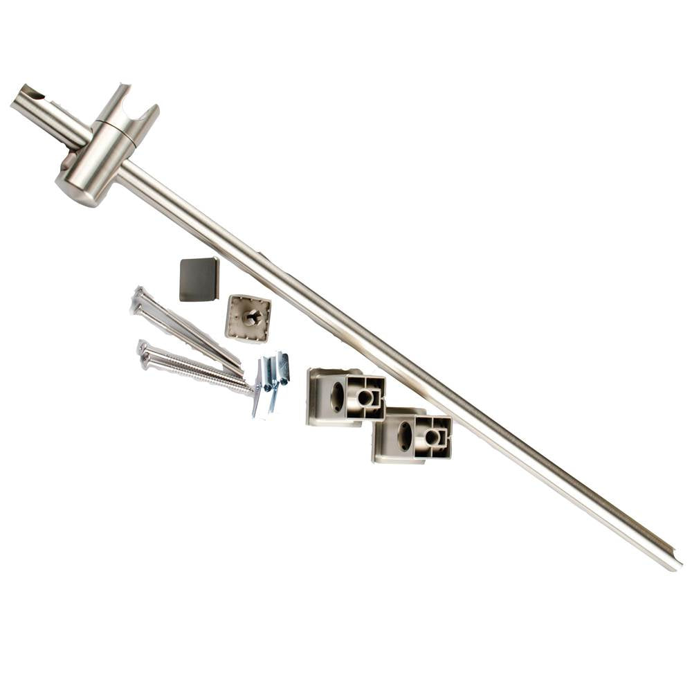 Moen - Handshower 32-Inch Adjustable Slidebar Assembly, Brushed Nickel - Brushed Nickel