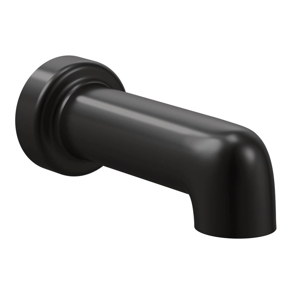 Moen - Level Tub Spout, Matte Black - Chrome