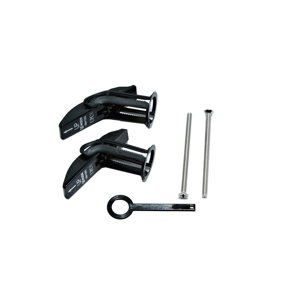 Moen - Slide Bar SecureMount Anchors (2-Pack) - N/A or Unfinished