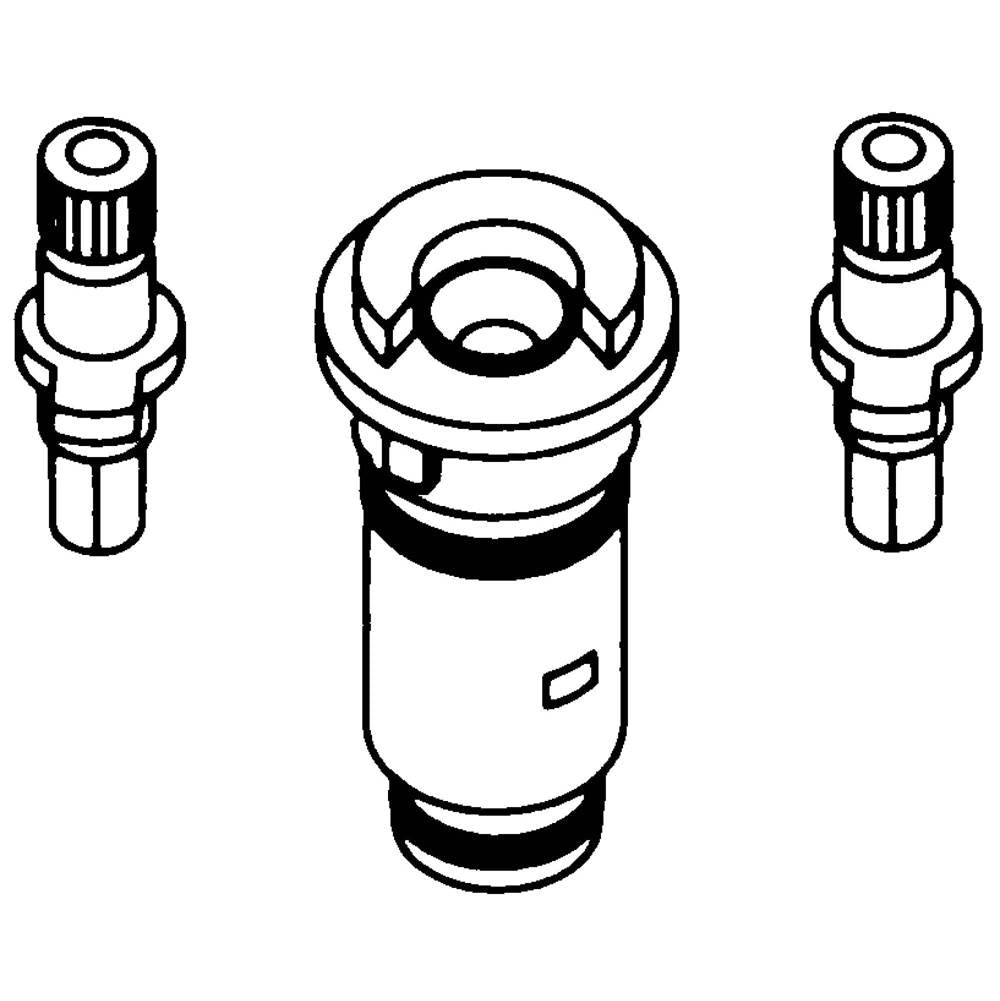Moen - CRTRGE SANI CERAMIC DISC HEAVY COMM