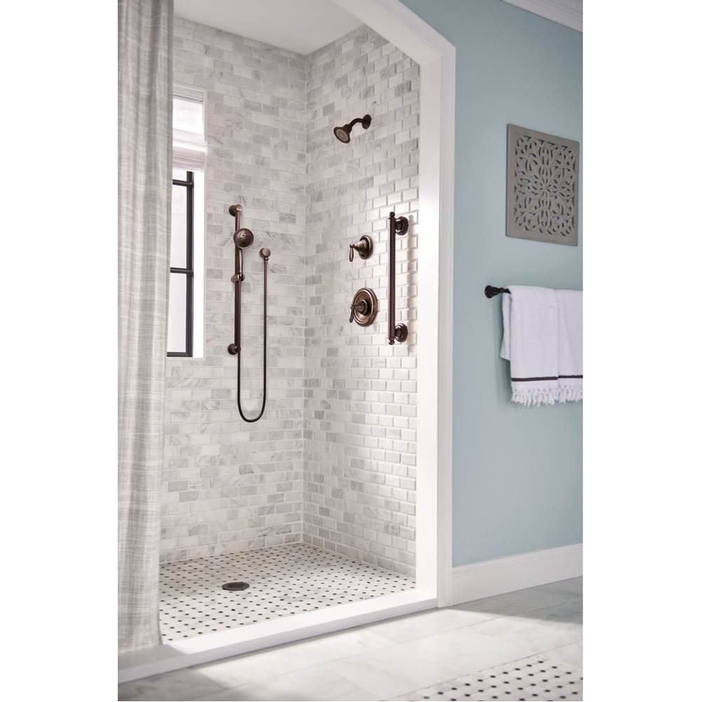 Eco-Performance Handheld Showerhead with 69-Inch-Long Hose Featuring 30-Inch Slide Bar, Chrome