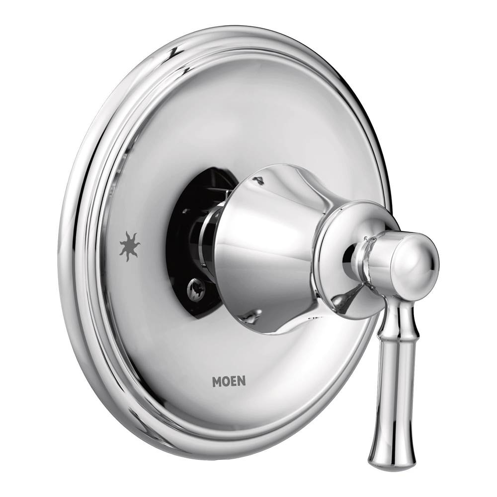 Dartmoor Posi-Temp Single-Handle Wall-Mount Shower Only Faucet Trim Kit in Chrome (Valve Sold Separately)