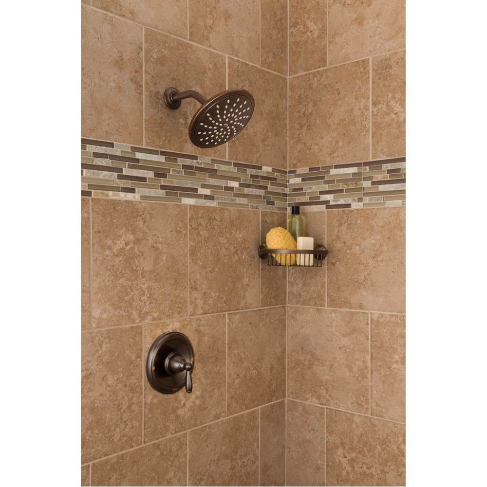Brushed Nickel Shower Basket
