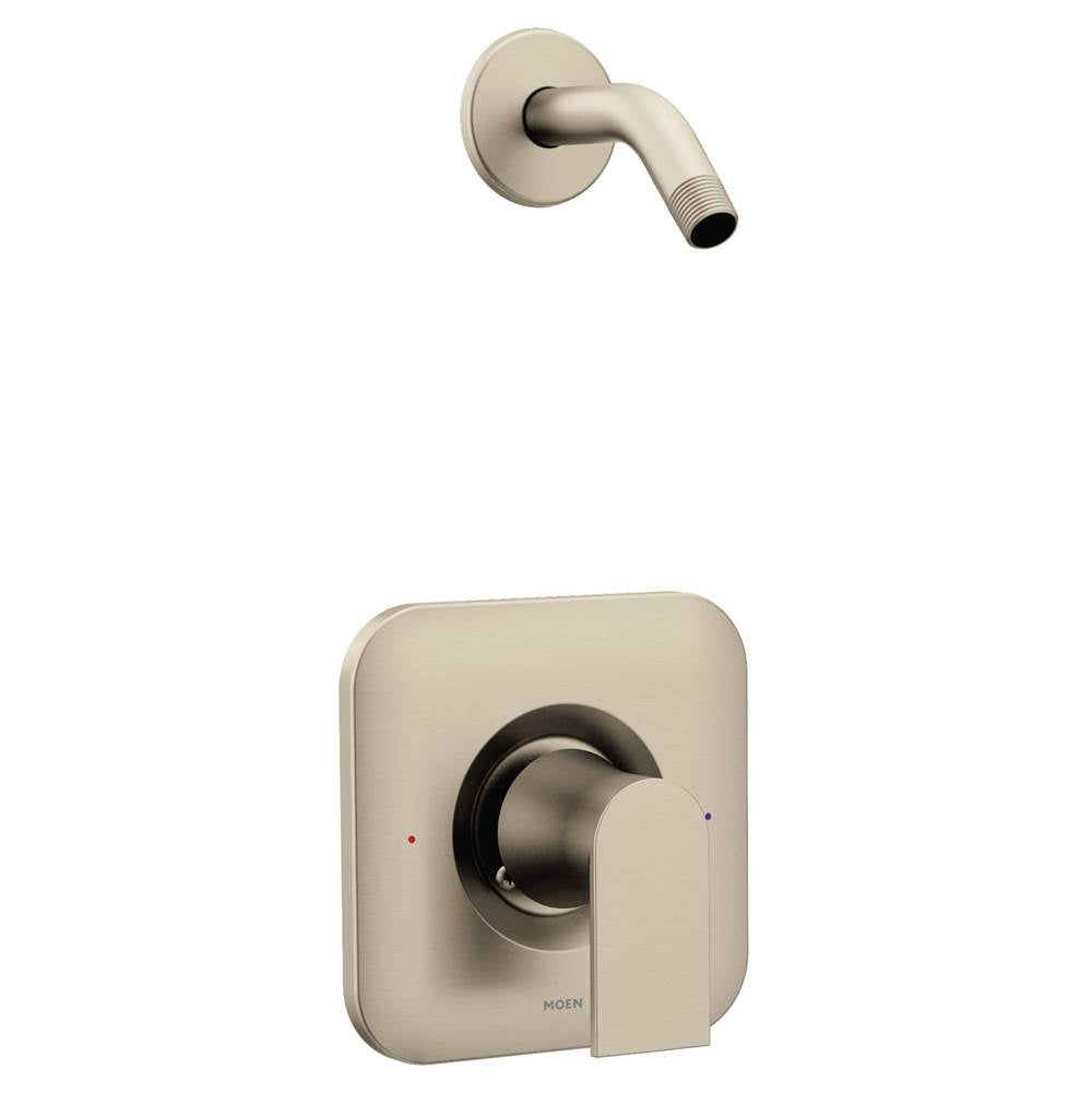 Genta Single-Handle Shower Only Faucet Trim Kit in Chrome (Shower Head and Valve Not Included)