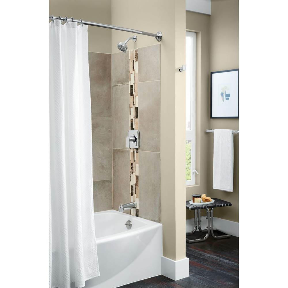 Moen , Genta LX Posi-Temp One-Handle Tub/Shower Trim Valve Without Showerhead, Chrome