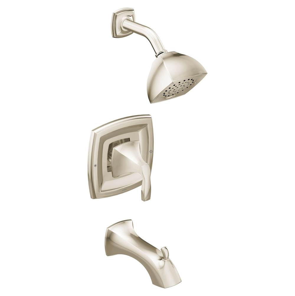 Voss Posi-Temp Single-Handle Tub and Shower Trim Kit with Eco-Performance in Chrome (Valve Sold Separately)