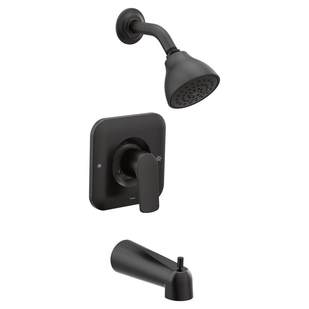 Rizon 1-Handle 1-Spray Posi-Temp Tub and Shower Faucet Trim Kit in Chrome (Valve Sold Separately)
