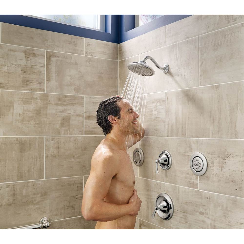 Round Body Spray in Chrome