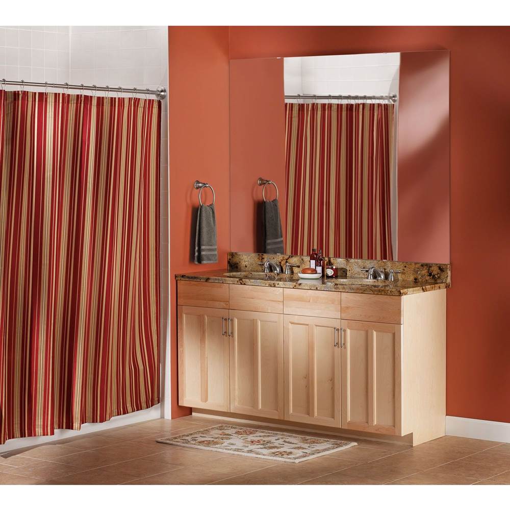 Brushed Nickel Towel Ring