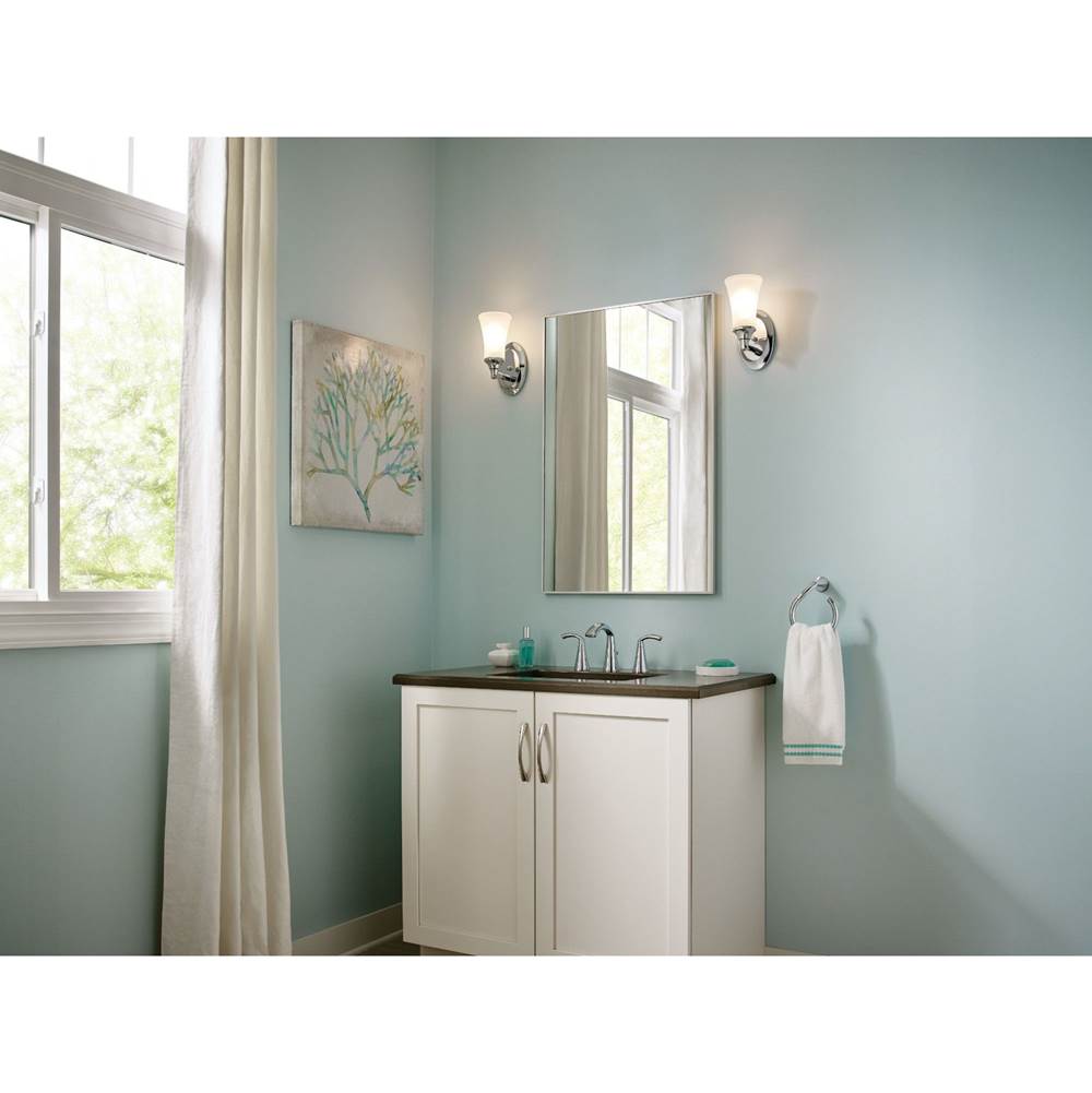Glyde 8 in. Widespread 2-Handle High-Arc Bathroom Faucet in Chrome