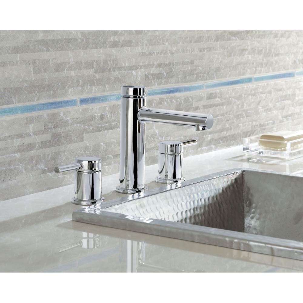 Align 8 in. Widespread 2-Handle Bathroom Faucet Trim Kit in Chrome (Valve Sold Separately)