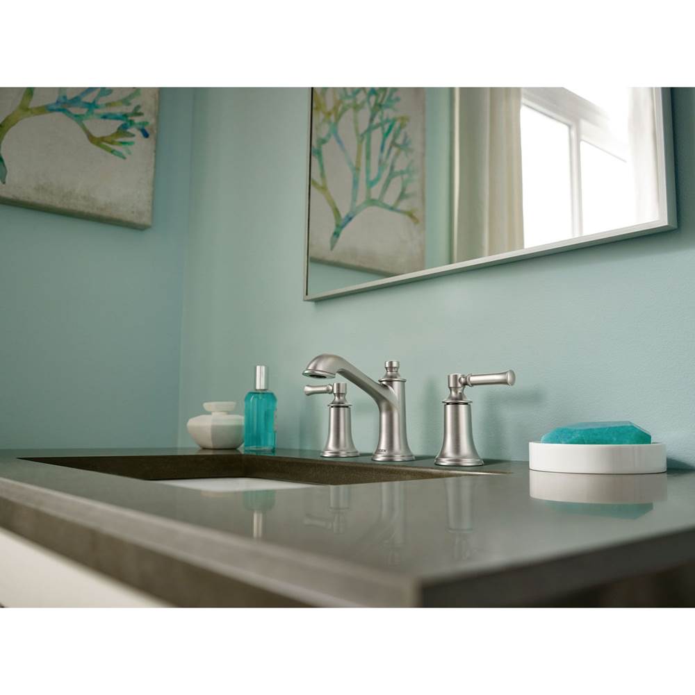 Dartmoor 8 in. Widespread 2-Handle Bathroom Faucet in Chrome (Valve Sold Separately)
