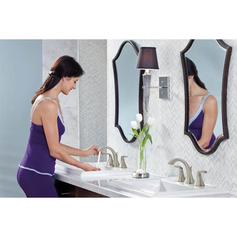 Voss Two-Handle 8 in. Widespread Bathroom Faucet Trim Kit, Valve Required, Chrome