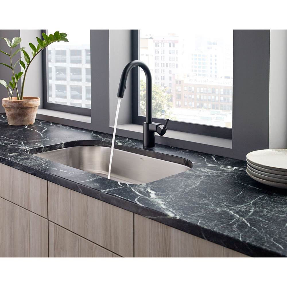 Align One-Handle Modern Kitchen Pulldown Faucet with Reflex and Power Clean Spray Technology, Chrome