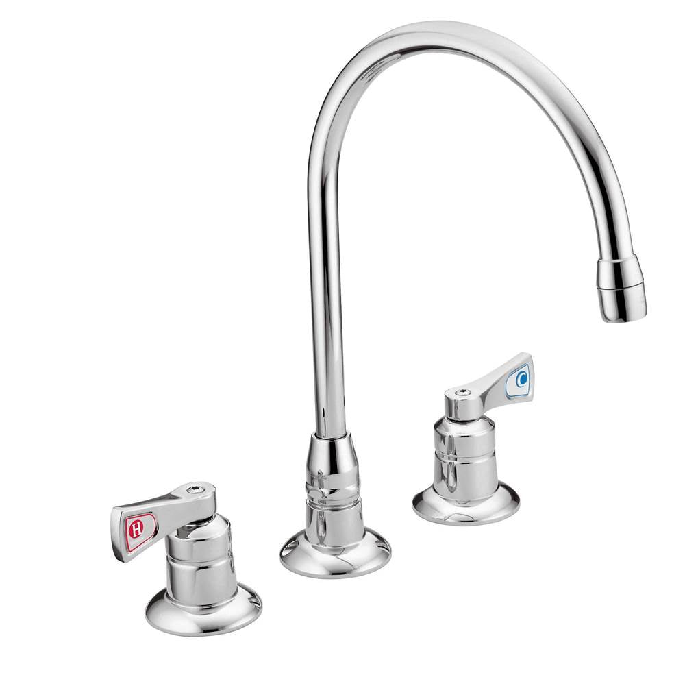 Moen - Chrome two-handle kitchen faucet - Chrome