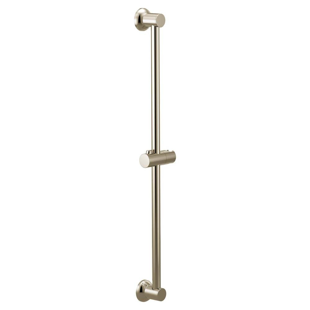 Moen - Handshower 30-Inch Adjustable Slidebar Assembly, Polished Nickel - Polished Nickel