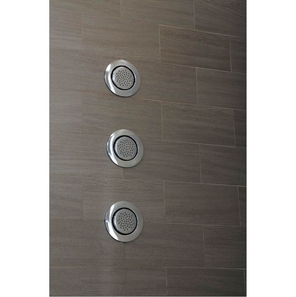 Round Body Spray in Chrome