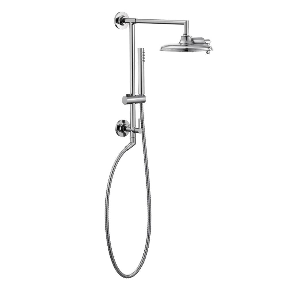 Isabel 8'' Two-Function Showerhead with Immersion Technology at 2.5 GPM Flow Rate, Chrome