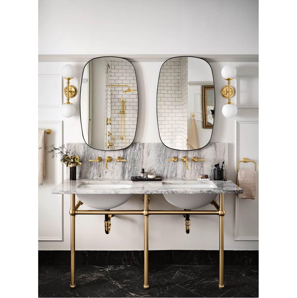 Brushed Gold Towel Bar