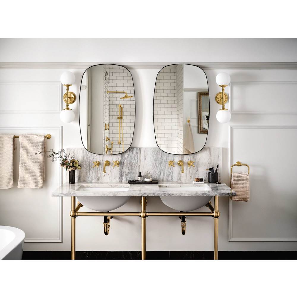 Brushed Gold Towel Bar
