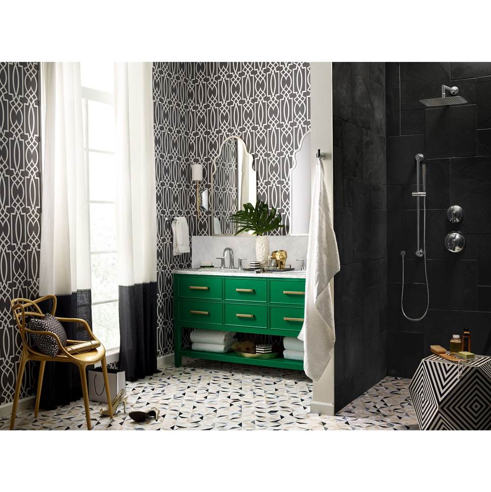 Matte Black Hand Towel Bar