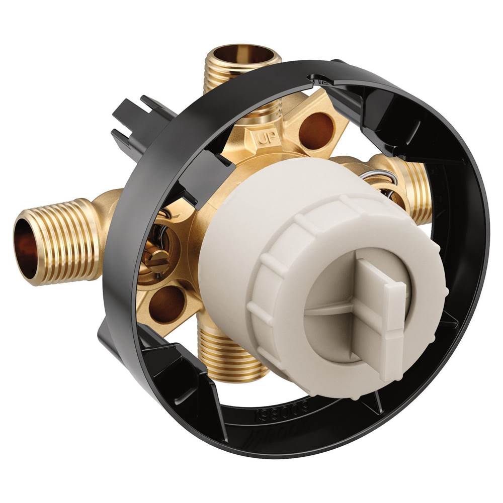 M-CORE 3-Series 4 Port Tub and Shower Pre-Fabricated Mixing Valve with CC/IPS Connections and Stops